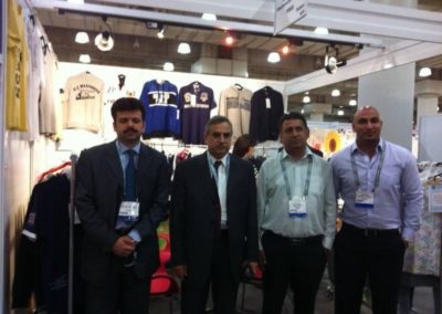 With Council General Pakistan at Tex World Show 2013, NYC